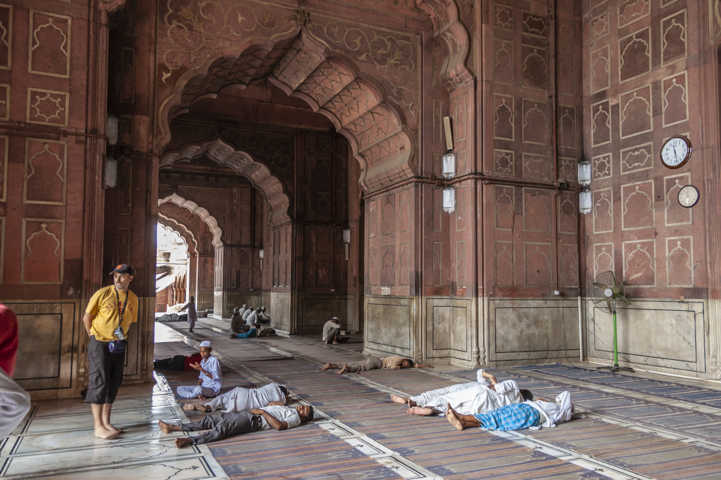 24 - India - Nueva Delhi - Jami Masjid - la Gran Mezquita